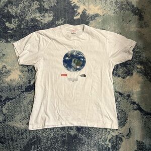 Supreme x north face t shirt